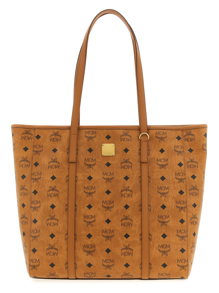Mcm Toni Tote Bag - Brown | 1772f9821627f72b33a198474c8c8ab552a49223