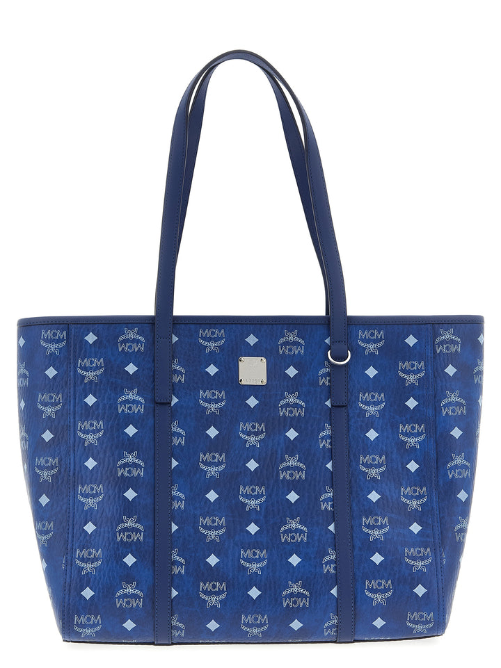 Mcm Toni Tote Bag - Blue | 08a58f9d94db3a7bb500f7ecacf4881120d46b44