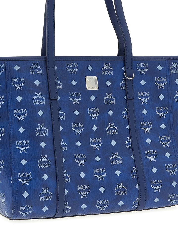 Mcm Toni Tote Bag - Blue | dc1aea3a93252bfbbb2ea2b0b6eef80373a8fdfd