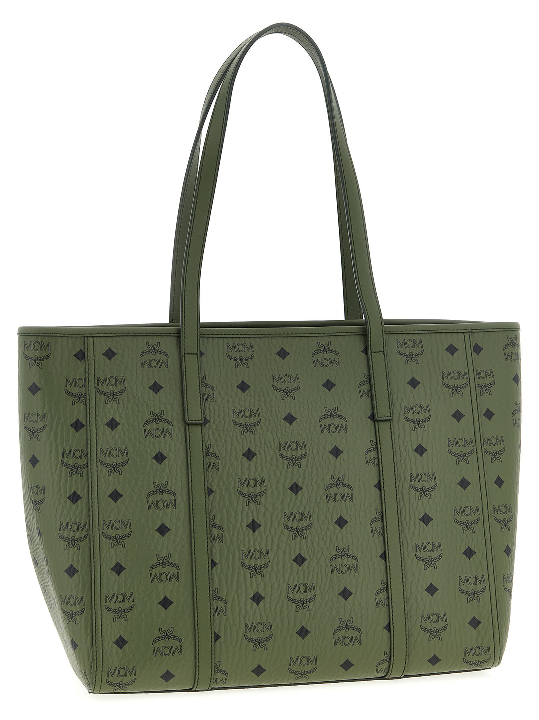 Mcm Toni Tote Bag - Green | 4598453f93f4edb3613ed53849cb945c0be532d1