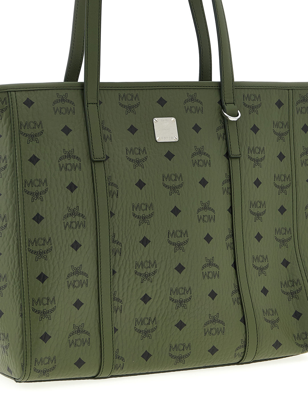 Mcm Toni Tote Bag - Green | 9a0a4a4d1c6c860f2f68b0000582ac05c9f63f67