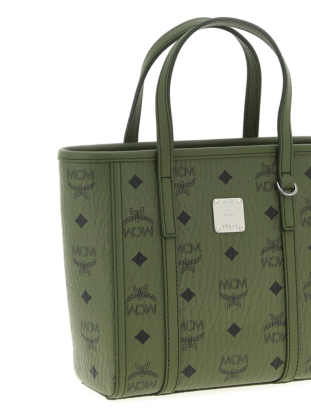 Mcm Toni Tote Bag - Green | ace234683aa9eba43d478aa9a2f3d1248b11e246