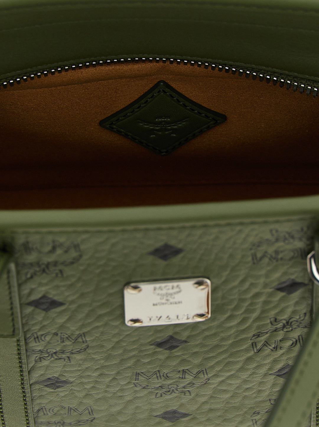 Mcm Toni Tote Bag - Green | c74fe7fd8eb8209cdc1a587e38218c5371dfeebe