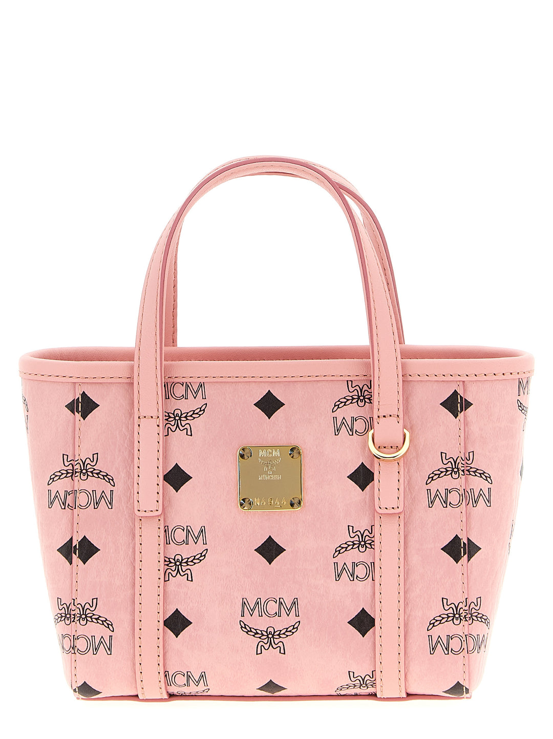 Mcm Toni Tote Bag - Pink | 8c67510a045cadaaa60db231e0412648717dc19a