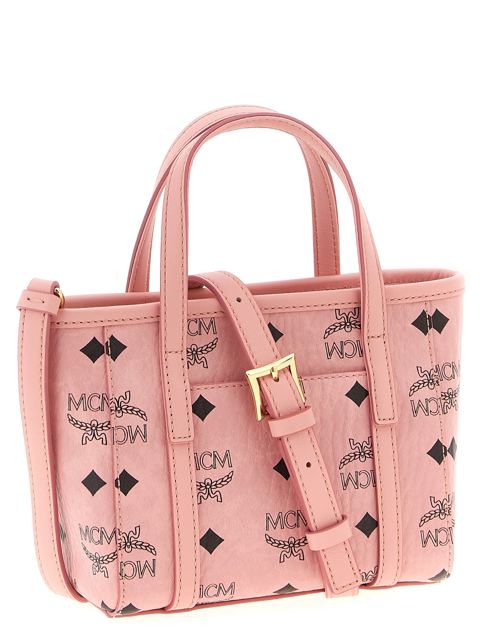 Mcm Toni Tote Bag Pink | Wanan Luxury