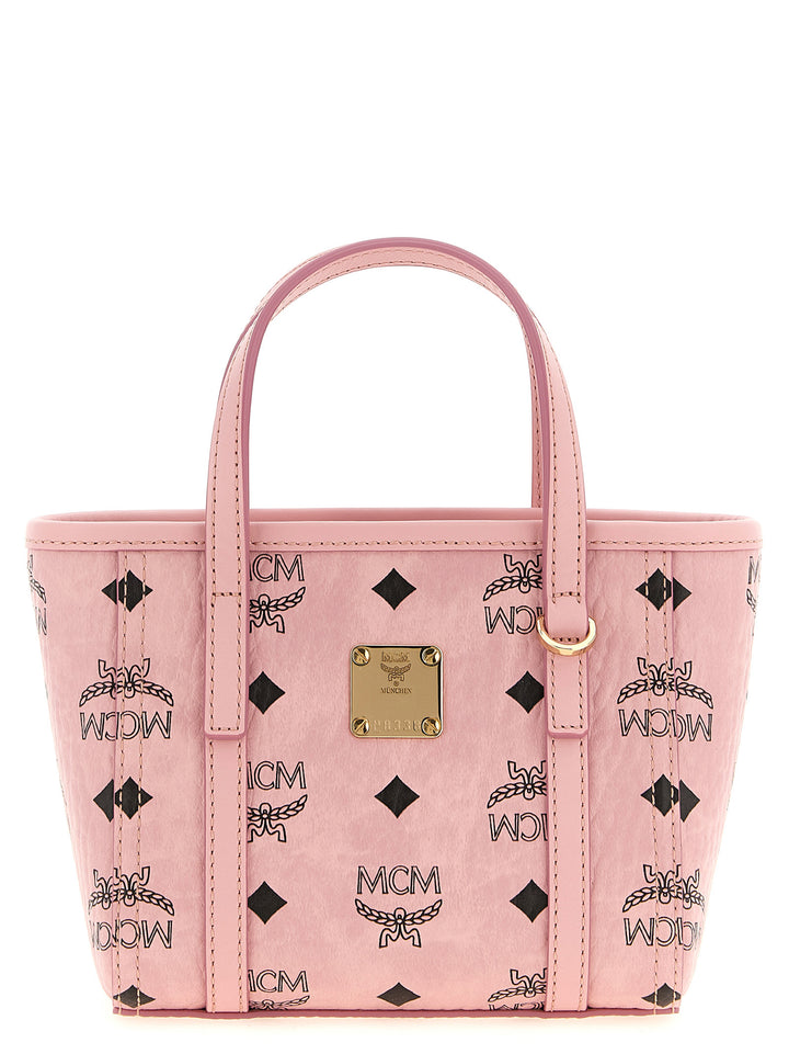Mcm Toni Tote Bag - Pink | 4775588c9b4af462631e5b051fca962346cb5d86