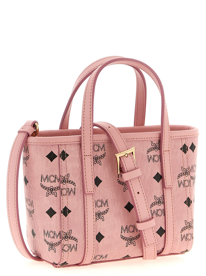 Mcm Toni Tote Bag - Pink | 30265a681db4e1f9ba7057f5ef0d9f4067462c10