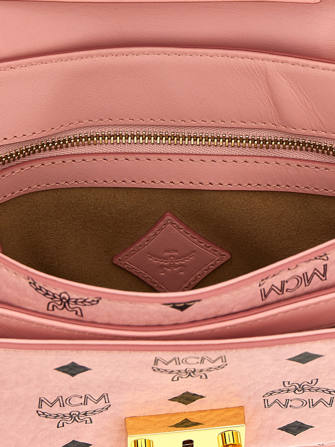 Mcm Tracy Crossbody Bags - Pink | 8e06f0606e5b2d84645f686287fa053eb907baaa