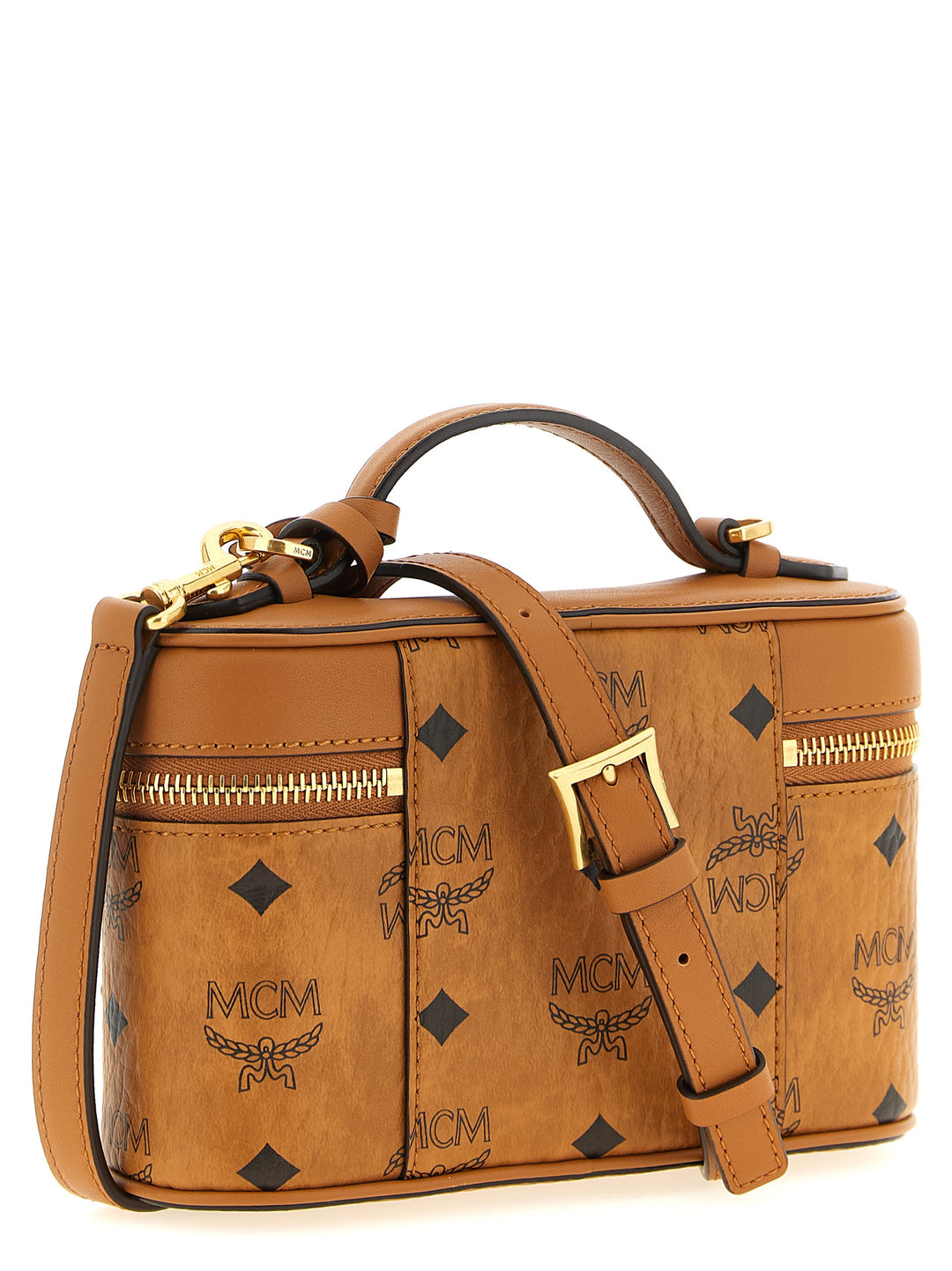 Mcm Aren Vanity Case Hand Bags - Brown | f1bdcffab07f086a8ea8c874031edde023a0a460