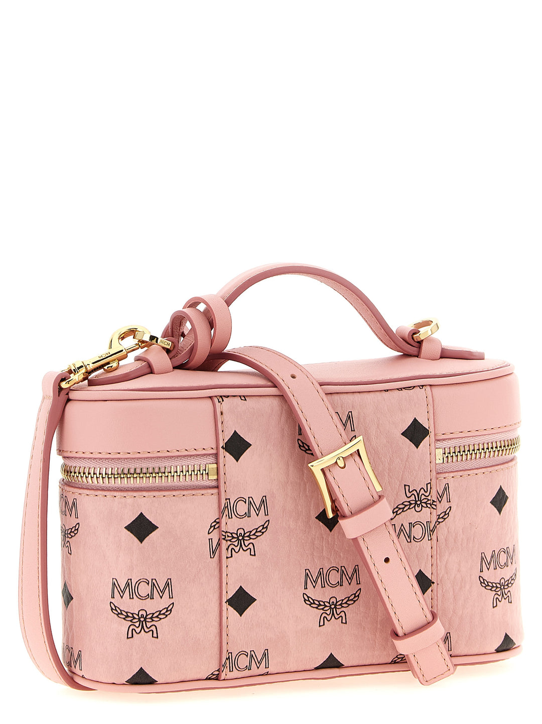 Mcm Aren Vanity Case Hand Bags - Pink | df808c55e74faa7b74fca9ff6547800d31edb52a