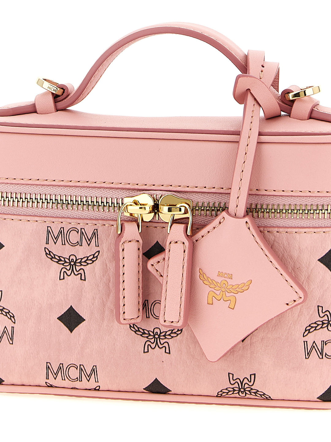 Mcm Aren Vanity Case Hand Bags - Pink | b10f2f1a0c0b9614d8d35fb8d0156b76a6e44def