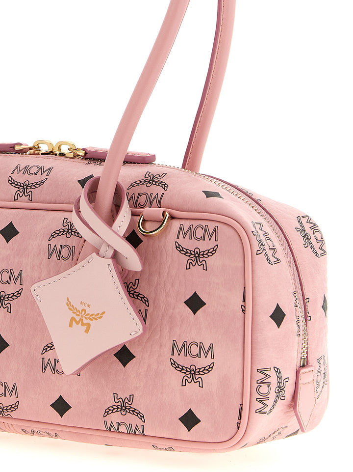 Mcm Aren East West Shoulder Bags - Pink | a0b509901f33bd340ba882790f6cd2386deefe7d