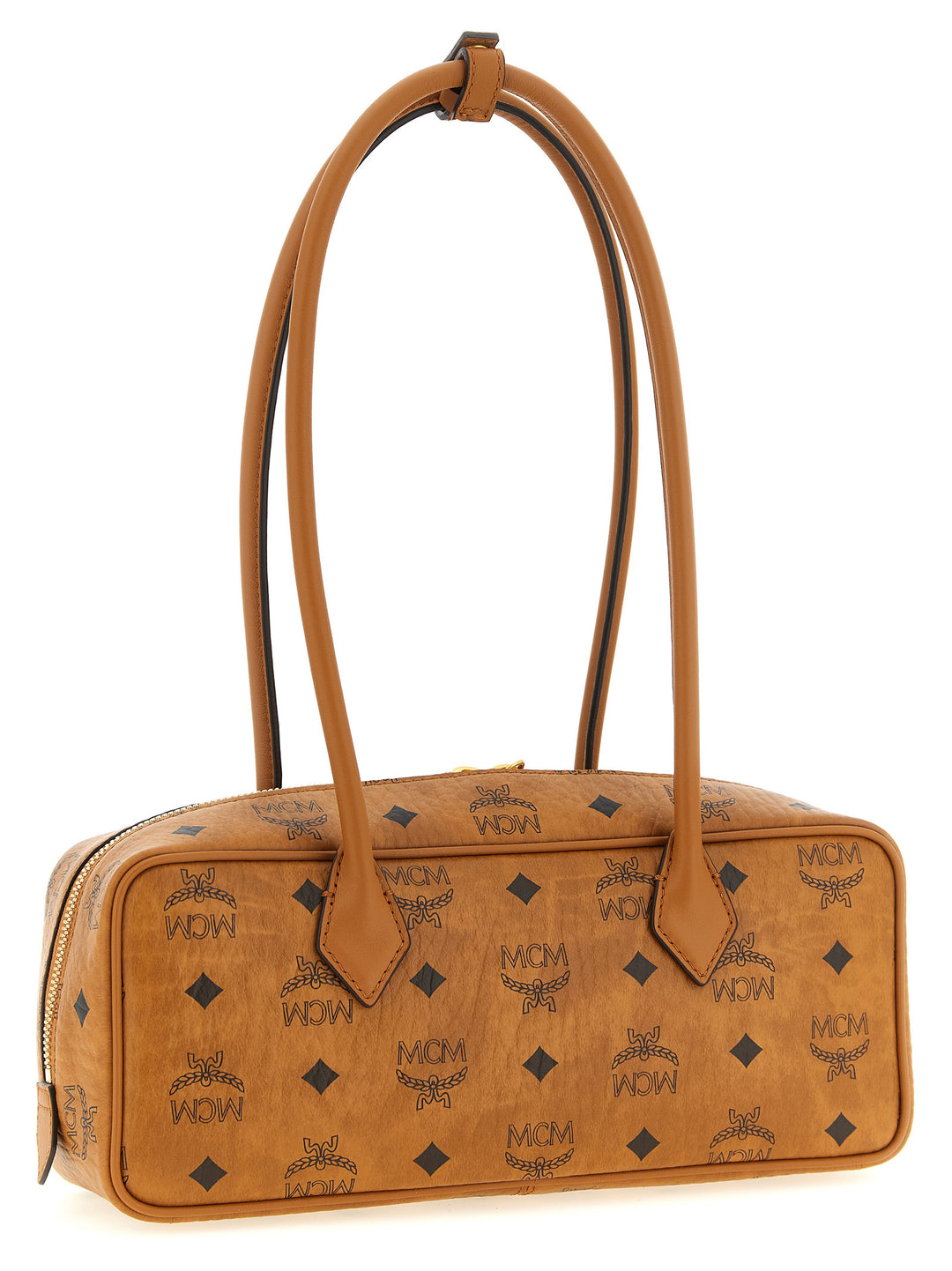 Mcm Aren East West Shoulder Bags - Brown | 26bfaa7be2791c54e482e70f15f01119d366981d