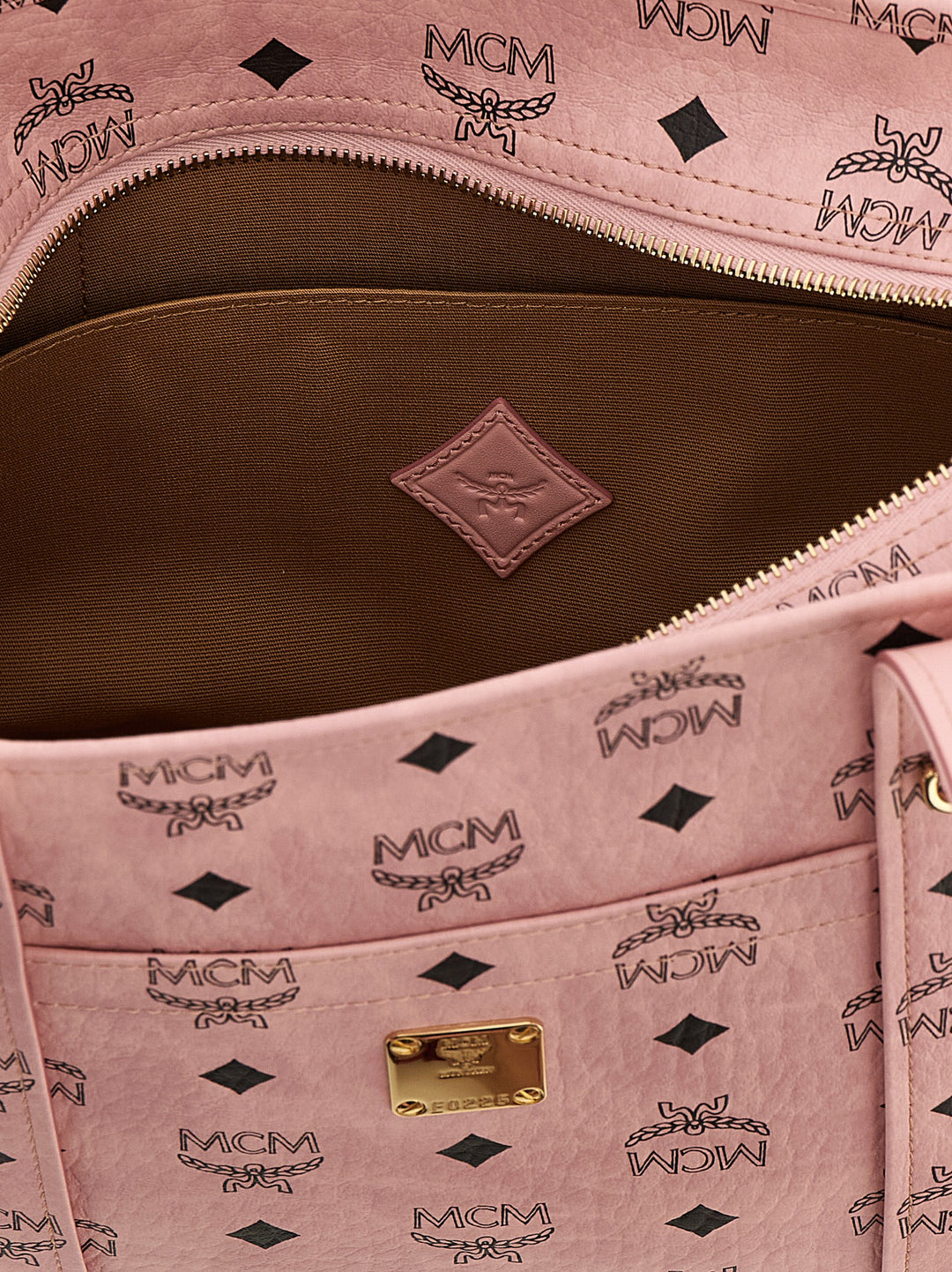 Mcm Aren School Tote Shoulder Bags - Pink | 76035fff76fce216fd5c3dcf256d644e50558dc6