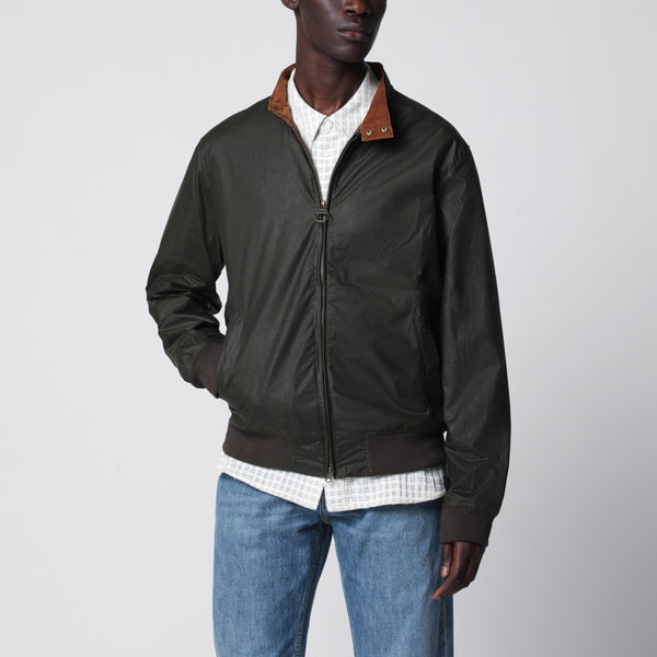 Olive Green Lightweight Waxed Royston Jacket