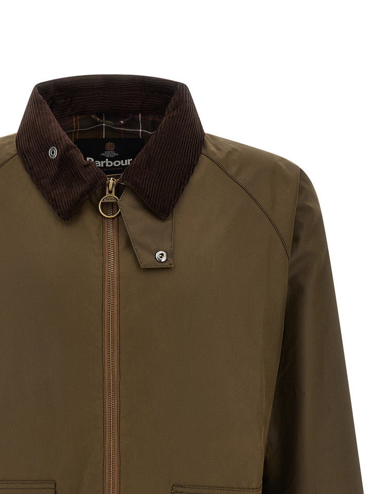 Barbour Short Bedale Puffer Jackets - Brown | 67640b341c125a60ede71b4aecb4e68ee6c81720