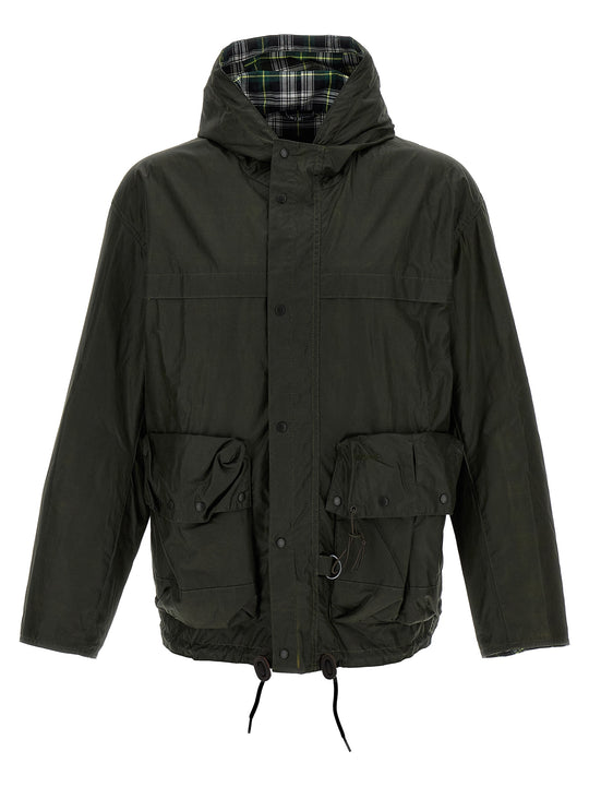 Modified Durham Short Puffer Jackets Green