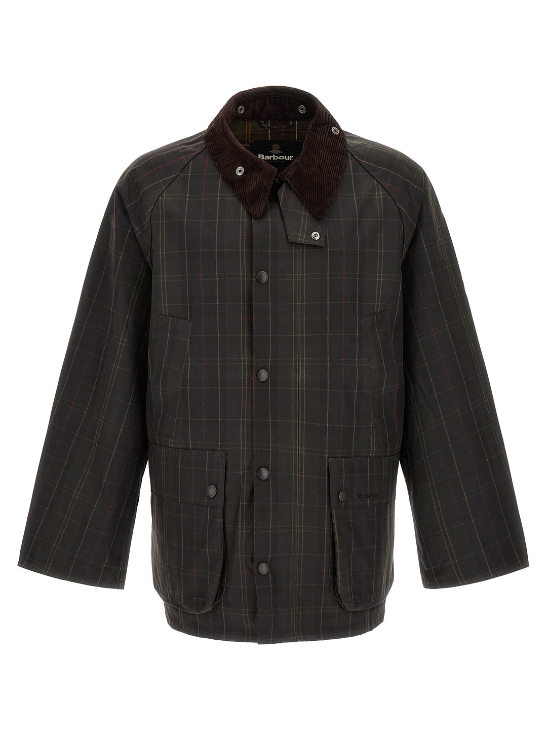 Barbour Tartan Os Bedale Puffer Jackets - Green | ca16a209d169a732deafffd9a4e1467bb80e2e99