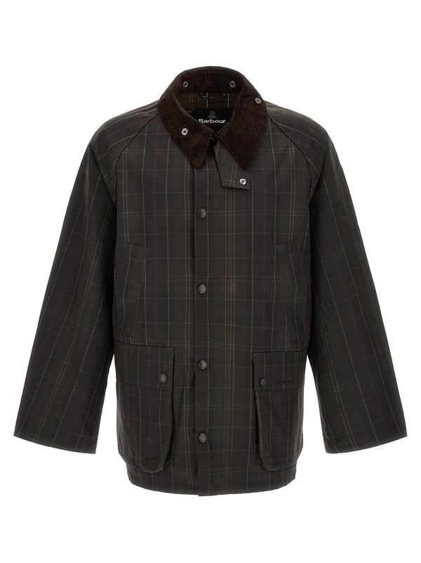 Tartan Os Bedale Puffer Jackets Green