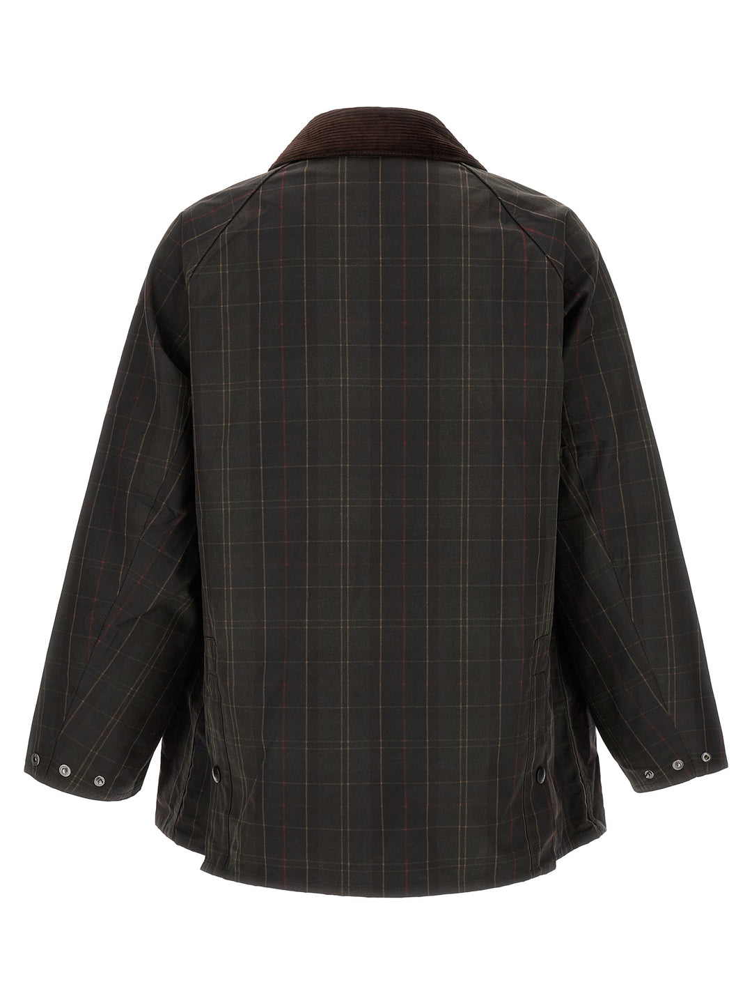 Barbour Tartan Os Bedale Puffer Jackets - Green | 93f145666bb7a642885d87aa38d22dddeb725408