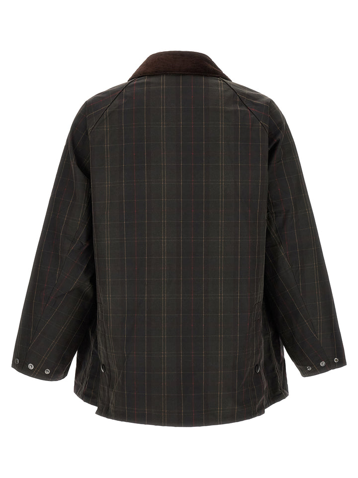 Barbour Tartan Os Bedale Puffer Jackets - Green | 93f145666bb7a642885d87aa38d22dddeb725408