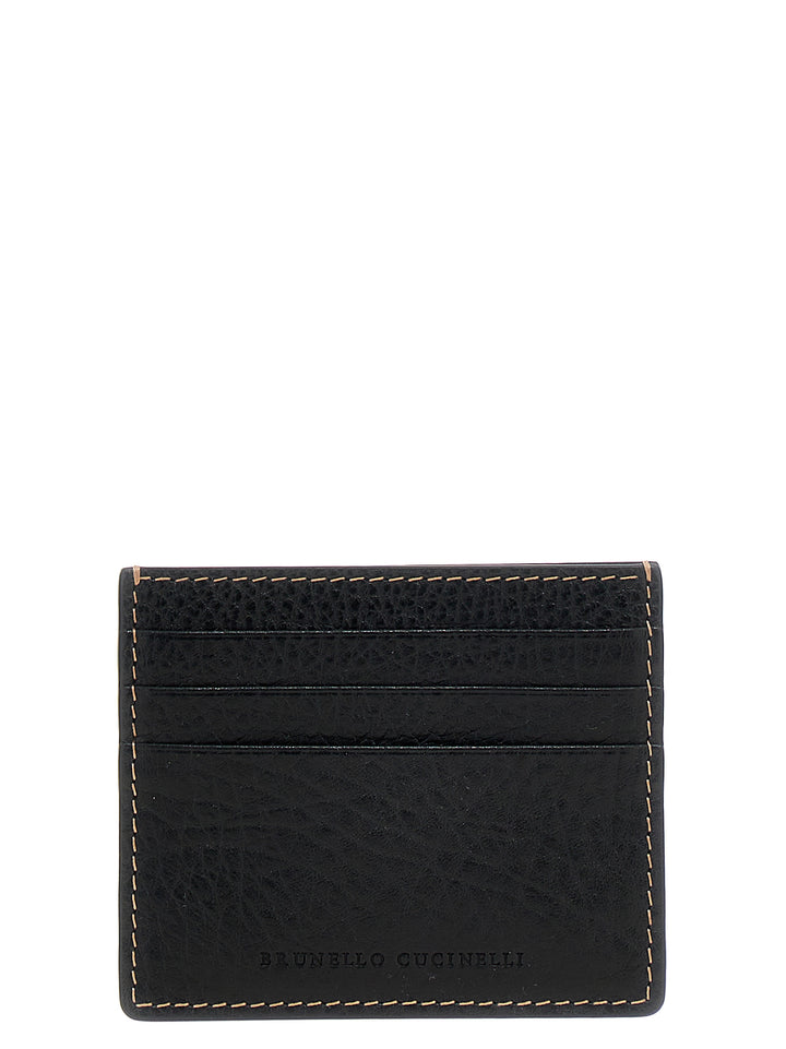 Leather Cardholder Wallets, Card Holders Black