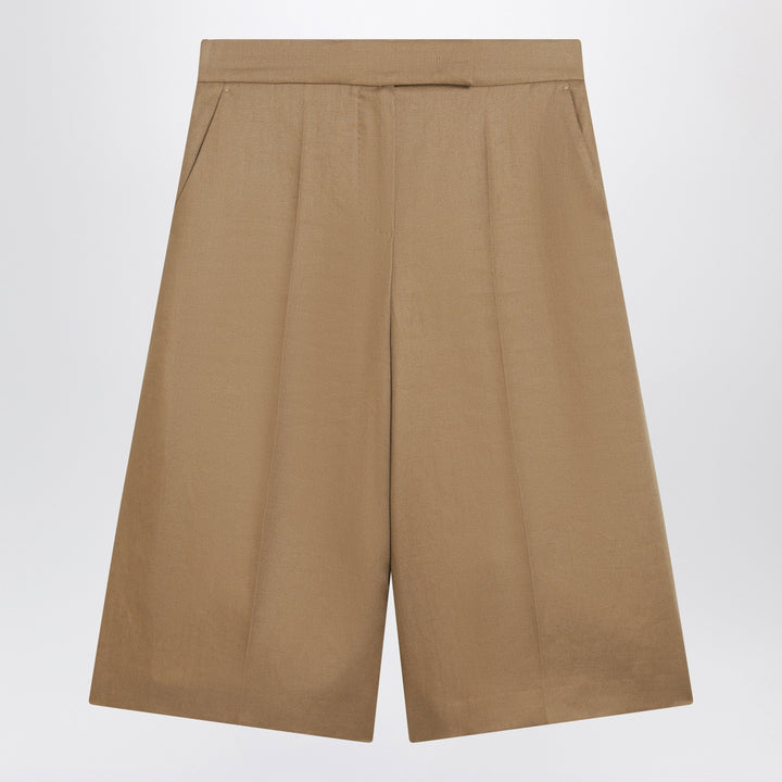 Max Mara Shorts - Beige | 7fbc1194d09a1daca33a44567765e8e0150d9100
