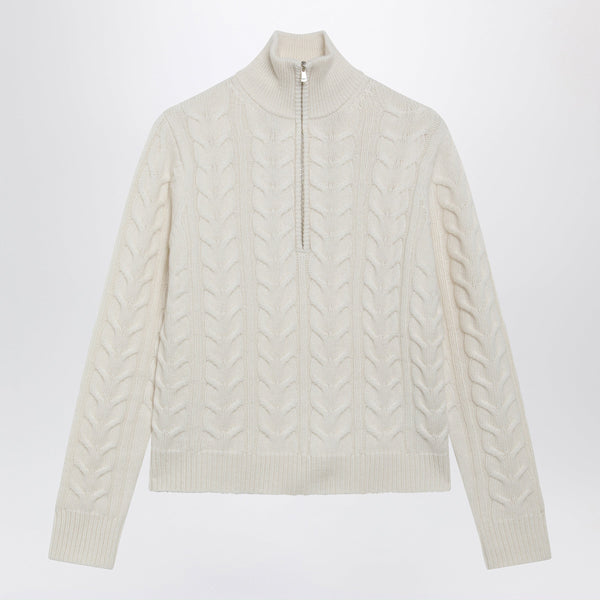 Mxmlibero White Cashmere Sweater