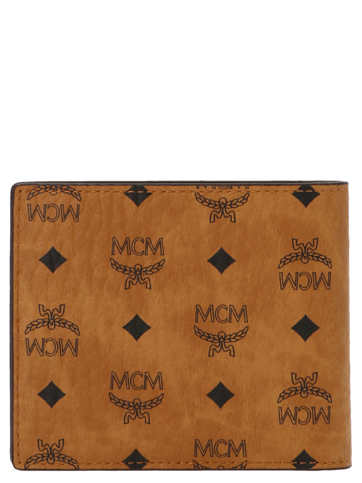 Mcm All Over Logo Wallet Wallets and Card Holders - Brown | 316913f3695fa76b3b72e73abd3a8cb808abbcad
