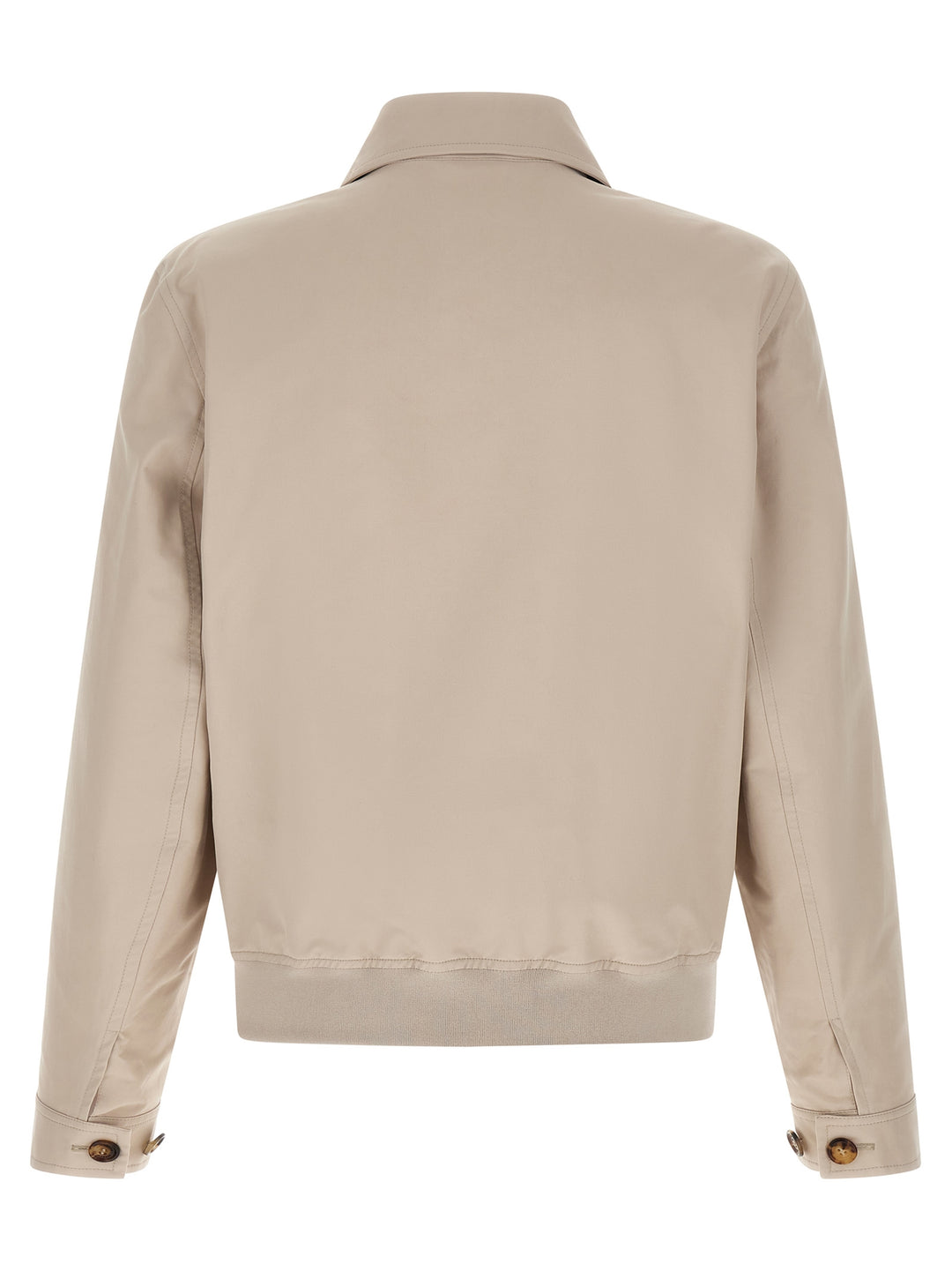 Brunello Cucinelli Cotton Jacket Puffer Jackets - Beige | 7515543c4b972e7487b1bb5988cb999eeb552a2b