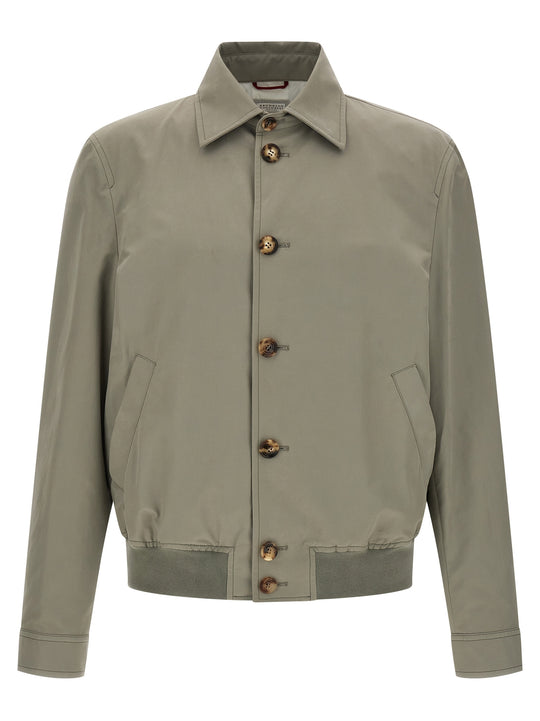 Cotton Jacket Puffer Jackets Green