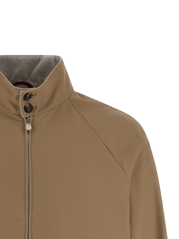 Brunello Cucinelli Techno Cotton Jacket Puffer Jackets - Beige | 3807f1480cd79eaf95128804a9c8781268cb0b5f