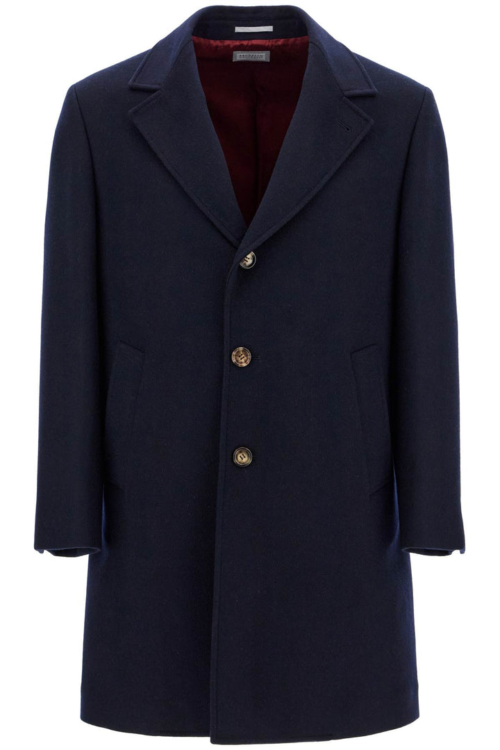 Wool Beaver Coat In Eight