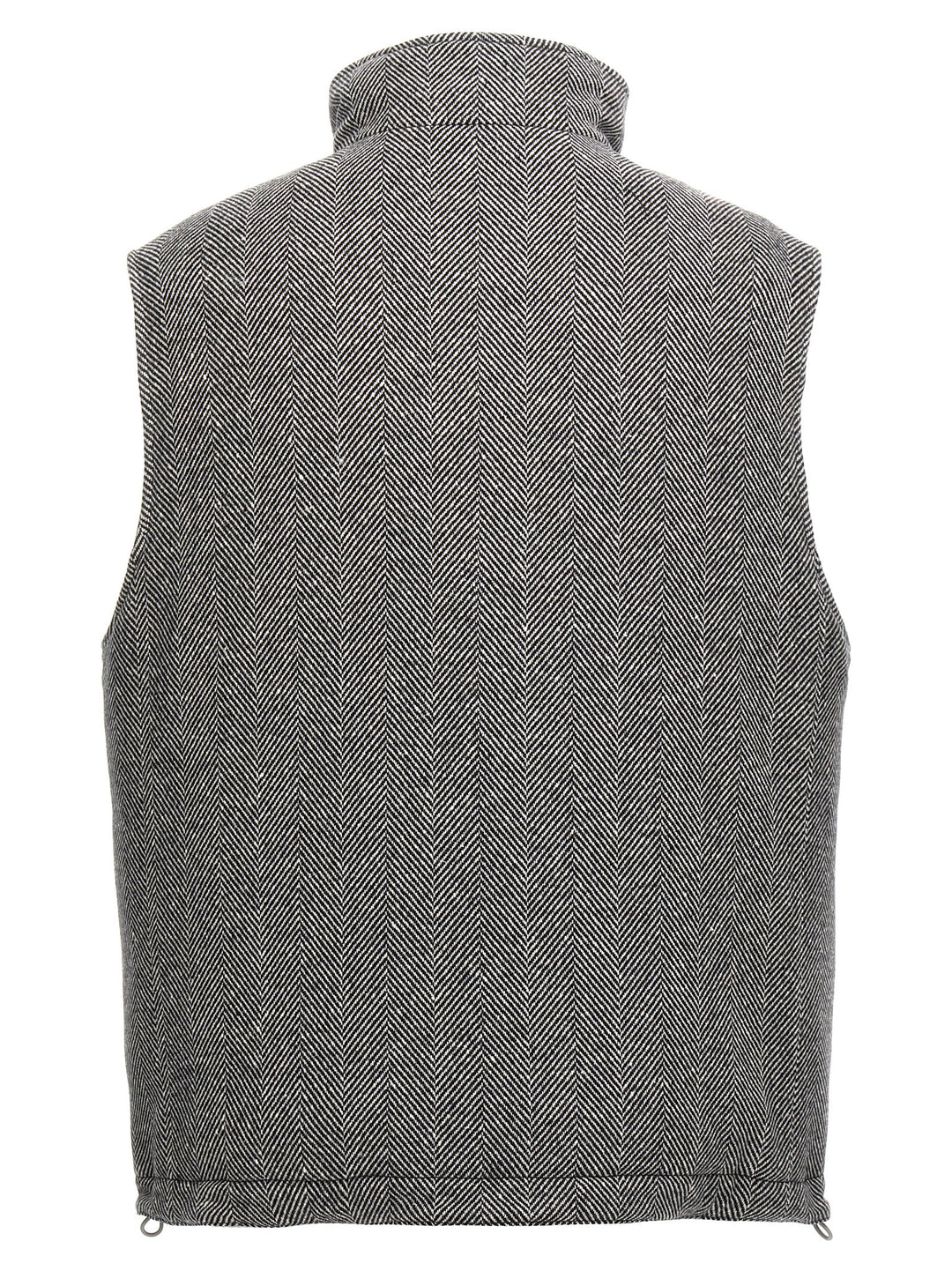 Chevron Vest Gilet Gray