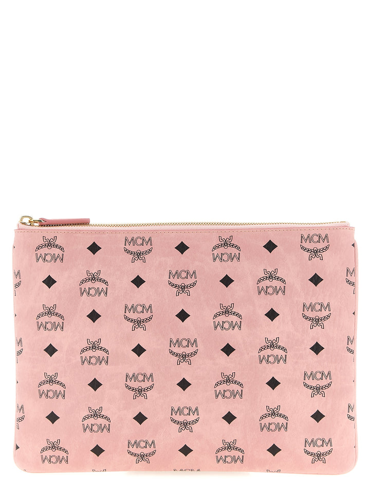 Mcm Pouch Crossbody Bags - Pink | 667c1ec3ff25a761e4c44f644b88682f796c99ec
