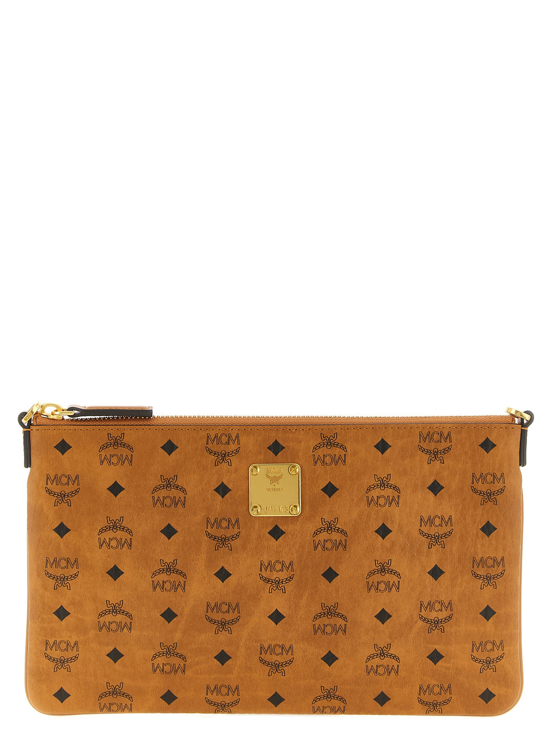 Mcm Aren Clutch - Brown | 62184d4e715709515bfb1e1cb1d9e336ac0e9ba4