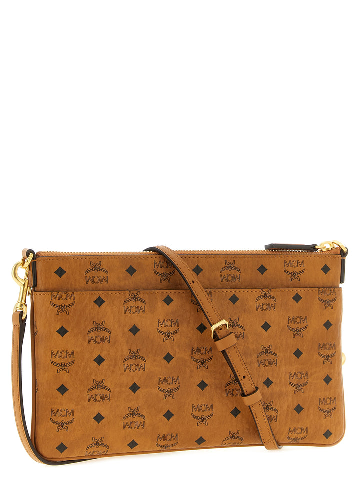 Mcm Aren Clutch - Brown | c2b522d2f1ef6f4fd624a97f35cfd94eecb17bc4
