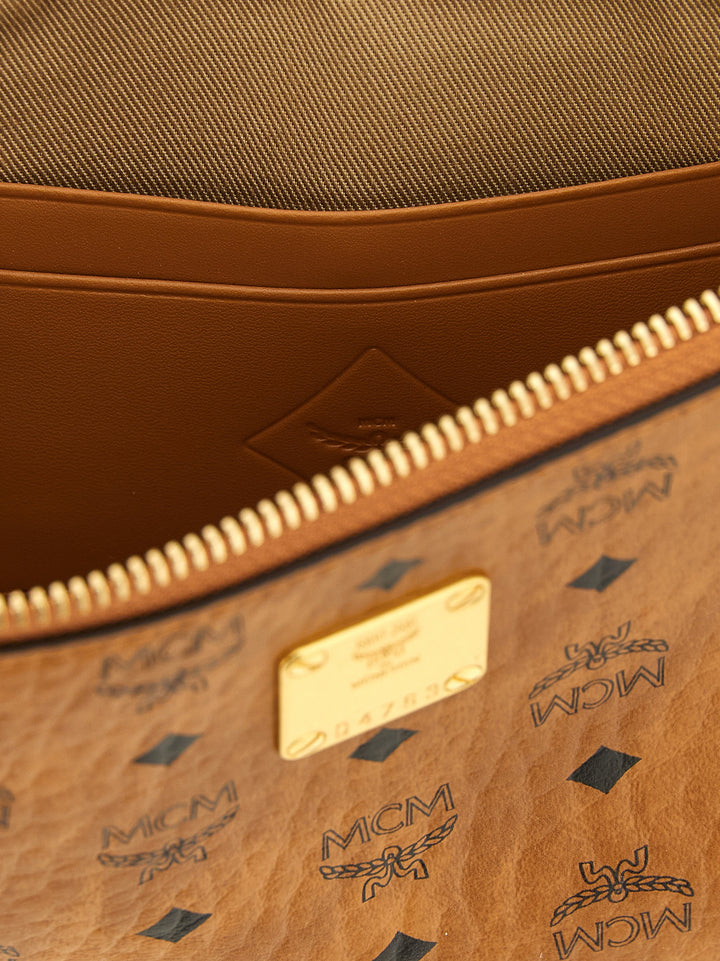 Mcm Aren Clutch - Brown | 5402bd523984e19228ca23c8dbd0e21e7d5b1b23