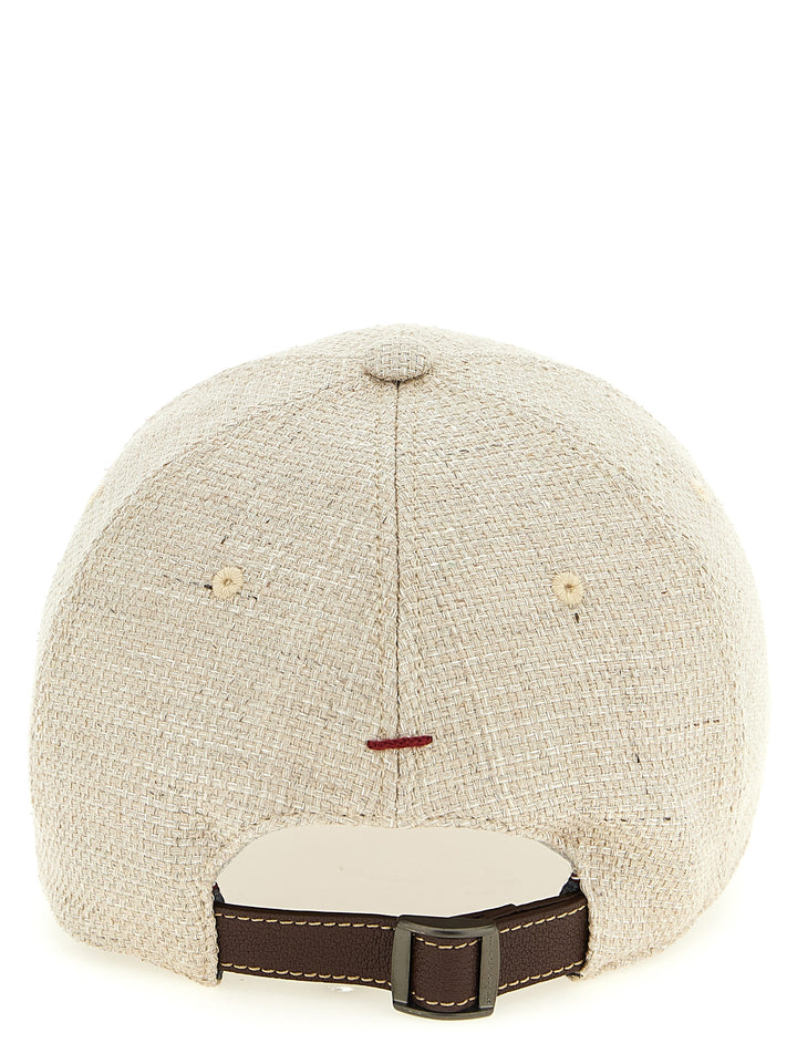 Brunello Cucinelli Baseball Hats - Beige | a042cef90738d70da4ed83bacccdc8e6b32a0707