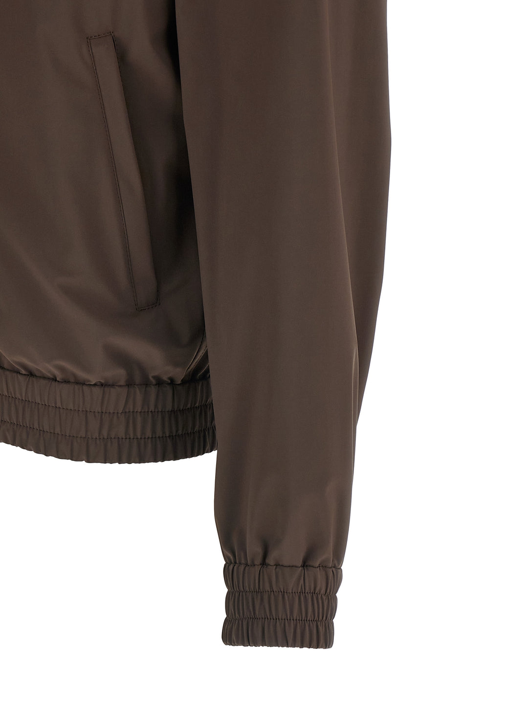 Brunello Cucinelli Removable Hood Jacket Puffer Jackets - Brown | e3526109d94a23e6c395959811882e636781189a