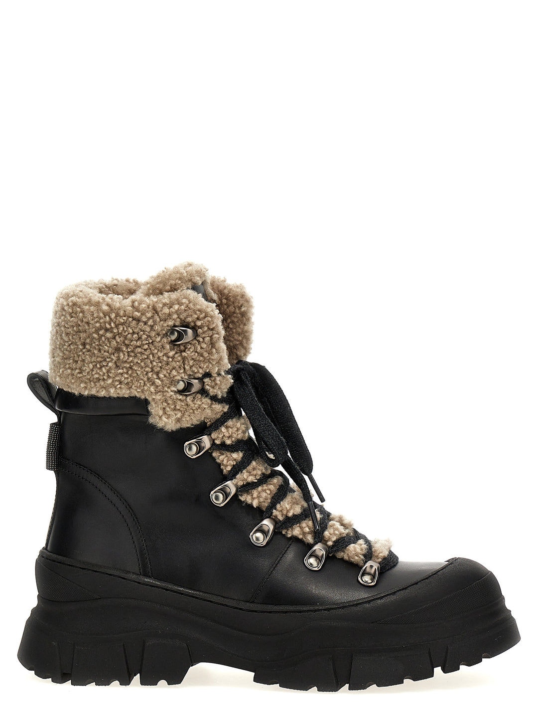 Sheepskin Ankle Boots Boots, Ankle Boots Black