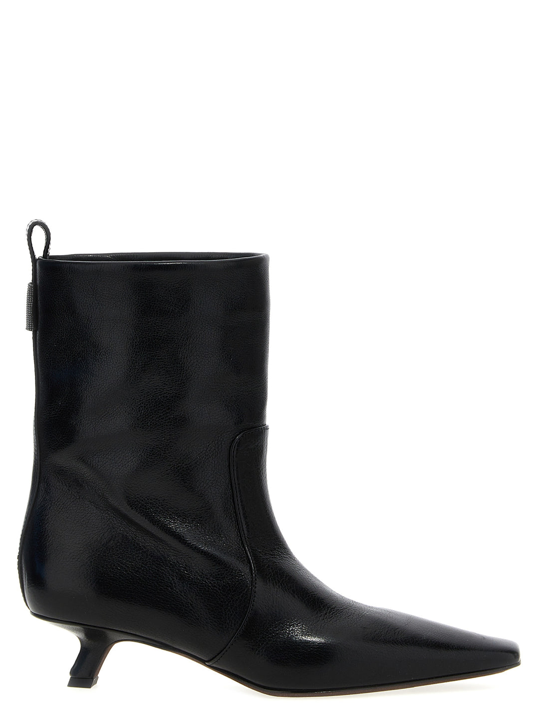 Precious Detail Boots, Ankle Boots Black