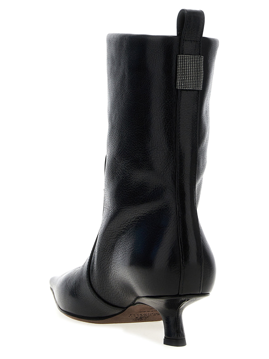 Precious Detail Boots, Ankle Boots Black