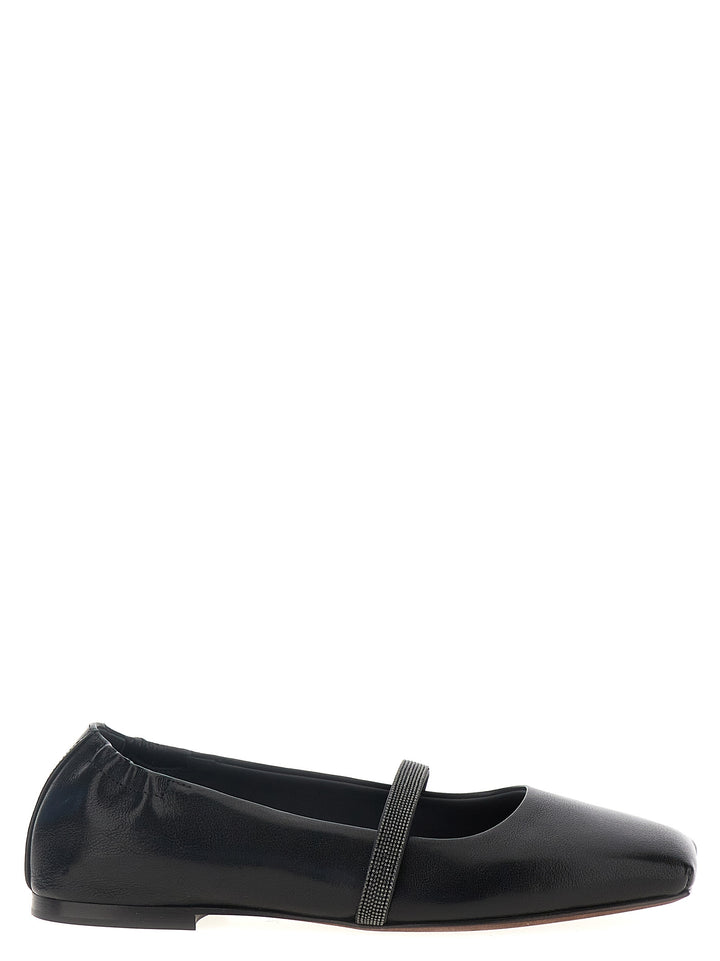 Monile Flat Shoes Black