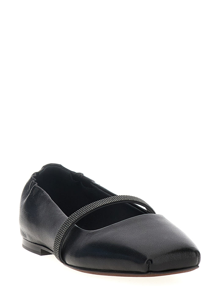 Monile Flat Shoes Black