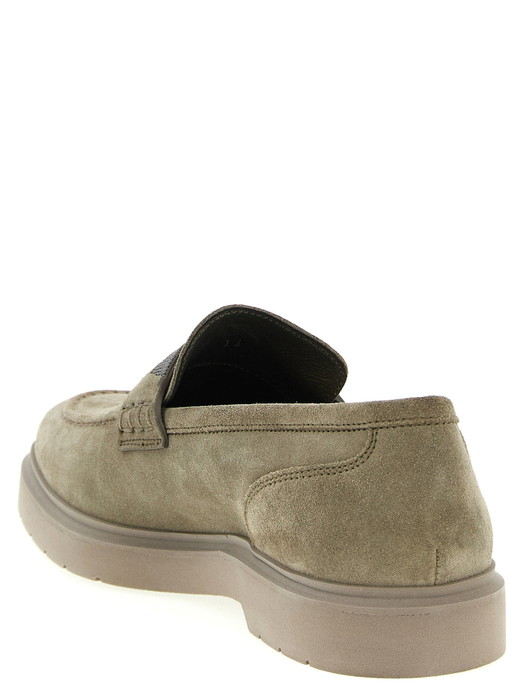 Brunello Cucinelli Monile Loafers - Beige | 56aa5461f1c362106cc612a12c33262f8c707353