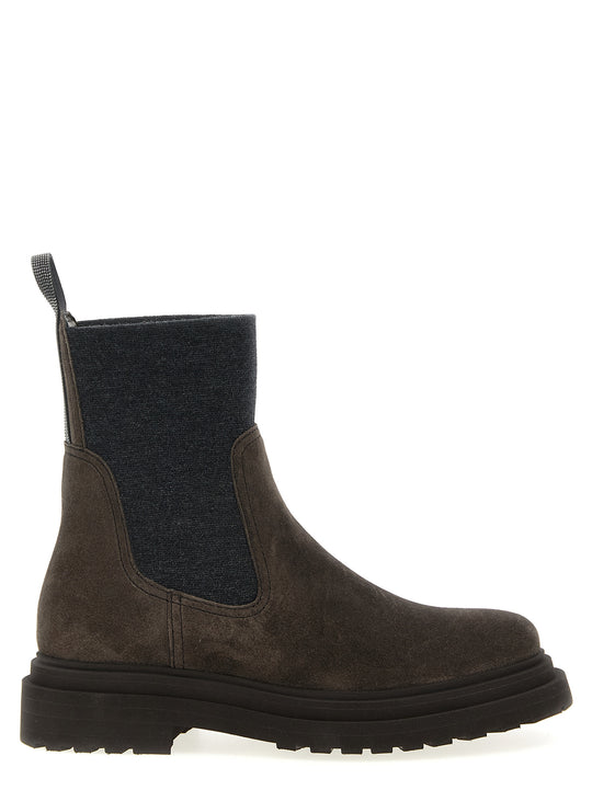 Monile Ankle Boots Boots And Ankle Boots Brown