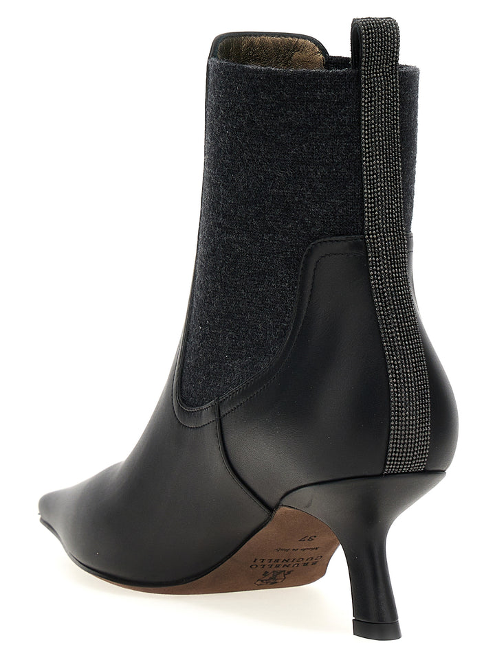 Monile Boots, Ankle Boots Black