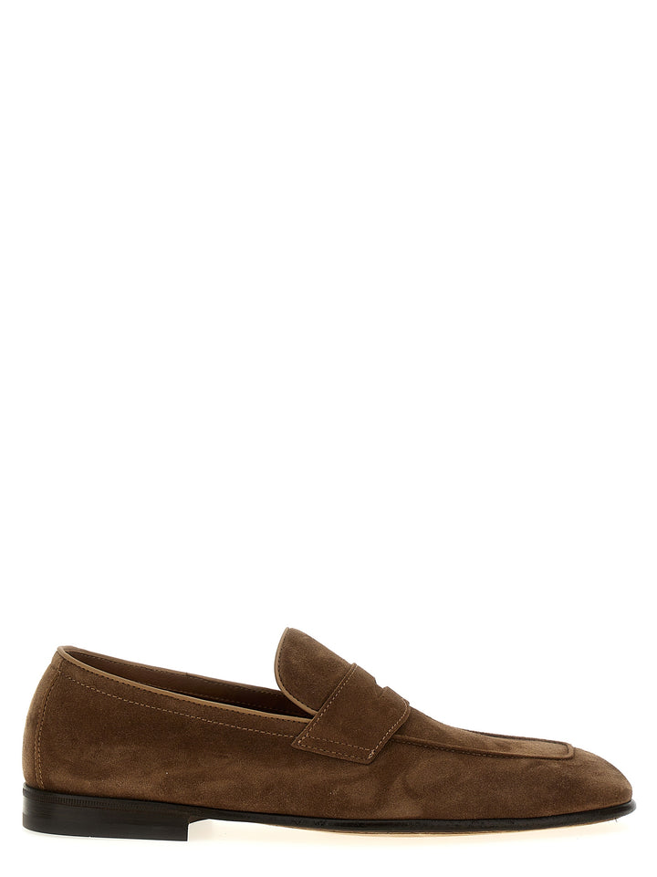 Suede Loafers Brown