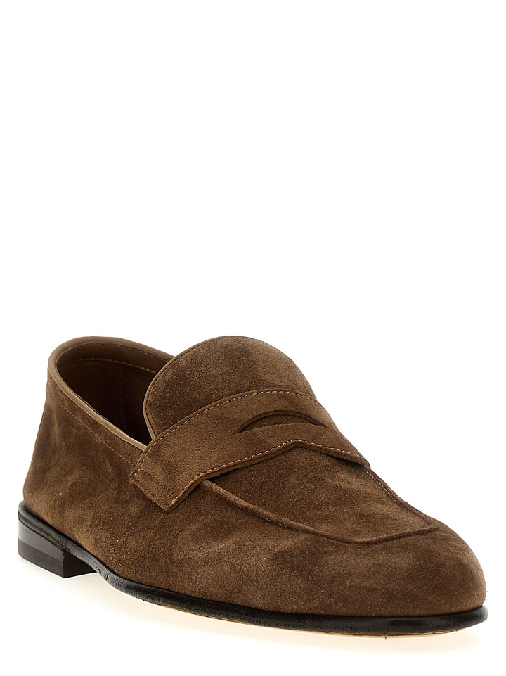 Suede Loafers Brown